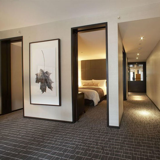 Мебель спальни отеля гостиной с двуспальной кроватью ферзя современная деревянная