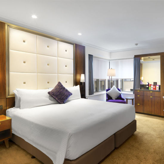 Держатель Хорошая цена Современная экономия Twin Size Hotel Мебель для спальни