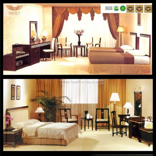 Наборы спальни мебели современной гостиницы подгонянные (HY-021)