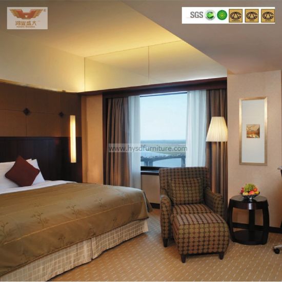 Мебель спальни пятизвездочного отеля самомоднейшая роскошная (HY-014)