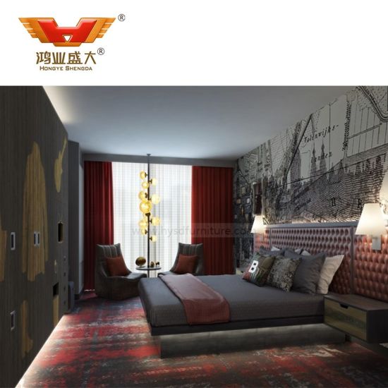 Спальня МДФ 5-звездочный отель кровать мебель